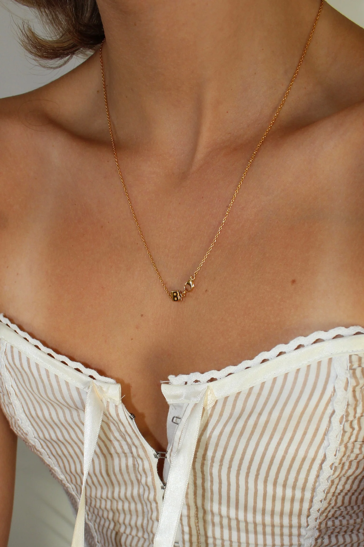 Custom Initial Necklace - Image 7
